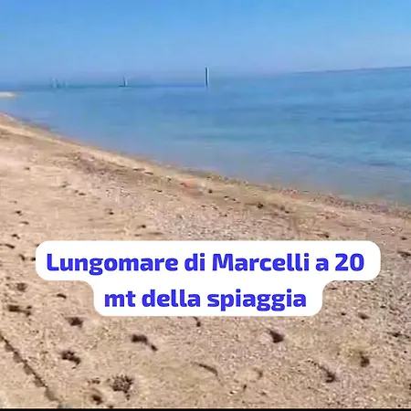 Апартаменты Conero Casa - Di Numana Fronte Mare In Via Litoranea 178 Bis Con Parcheggio Esclusivo Марчелли