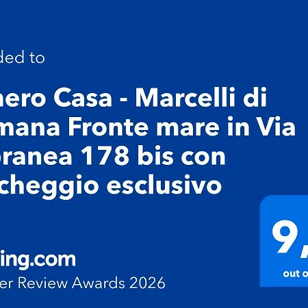 Conero Casa - Di Numana Fronte Mare In Via Litoranea 178 Bis Con Parcheggio Esclusivo Appartement